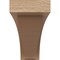 Ekena Millwork 6"W x 36"D x 12"H Thin Helena Rough Cedar Woodgrain TimberThane Corbel, Primed Tan CORUR06X36X12HELRCPR - alternate 4